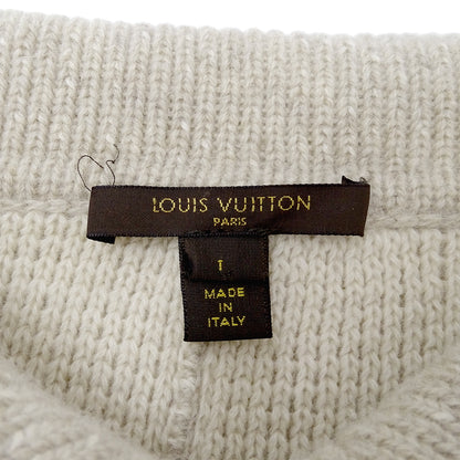 LOUIS VUITTON ルイ・ヴィトン カーディガン ベージュ レディース 【中古】