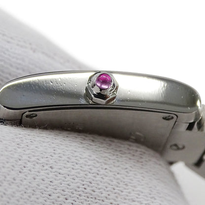 Cartier カルティエ タンクフランセーズ W51031Q3 レディース 腕時計 2006年クリスマス限定 クオーツ QZ ステンレス SS ピンク 磨き済み 【中古】