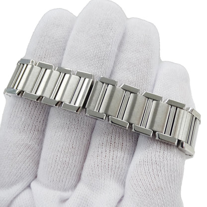 Cartier カルティエ タンクフランセーズ W51031Q3 レディース 腕時計 2006年クリスマス限定 クオーツ QZ ステンレス SS ピンク 磨き済み 【中古】