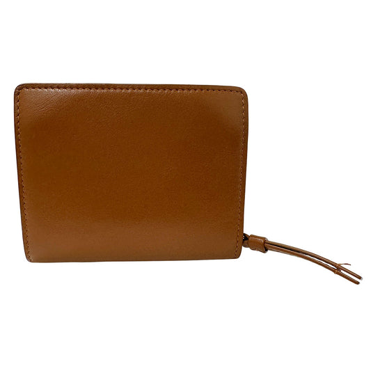 Chloe クロエ センス 二つ折り財布 ブラウン レザー レディース 【中古】