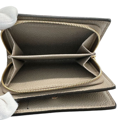 LOUIS VUITTON ルイ・ヴィトン ポルトフォイユ クレア 二つ折り財布 アンプラント トゥルトレールクレーム M60294 モノグラムアンプラント レディース 【中古】