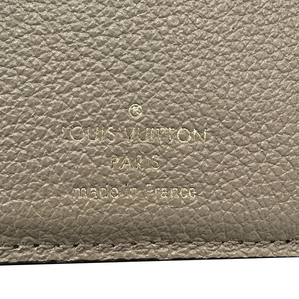 LOUIS VUITTON ルイ・ヴィトン ポルトフォイユ クレア 二つ折り財布 アンプラント トゥルトレールクレーム M60294 モノグラムアンプラント レディース 【中古】