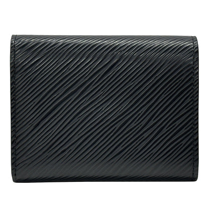 LOUIS VUITTON ルイ・ヴィトン ポルトフォイユ・ツイストコンパクト 三つ折り財布 エピ ノワール M63322 エピレザー レディース 【中古】