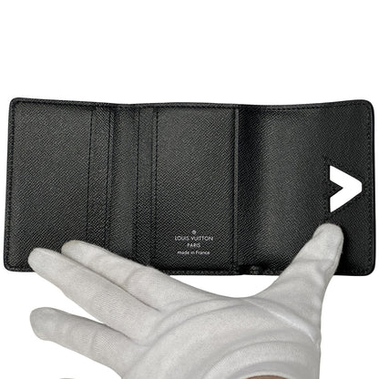 LOUIS VUITTON ルイ・ヴィトン ポルトフォイユ・ツイストコンパクト 三つ折り財布 エピ ノワール M63322 エピレザー レディース 【中古】