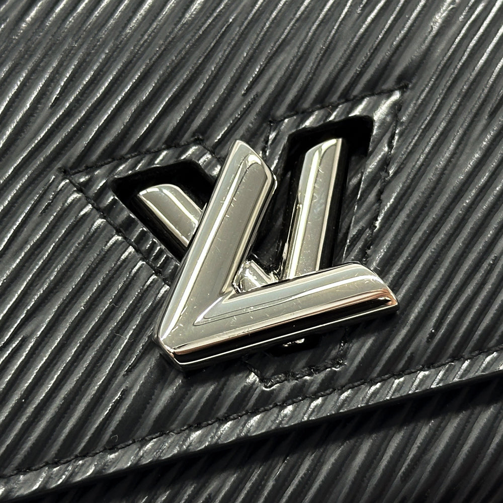 LOUIS VUITTON ルイ・ヴィトン ポルトフォイユ・ツイストコンパクト 三つ折り財布 エピ ノワール M63322 エピレザー レディース 【中古】
