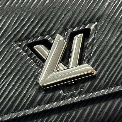 LOUIS VUITTON ルイ・ヴィトン ポルトフォイユ・ツイストコンパクト 三つ折り財布 エピ ノワール M63322 エピレザー レディース 【中古】