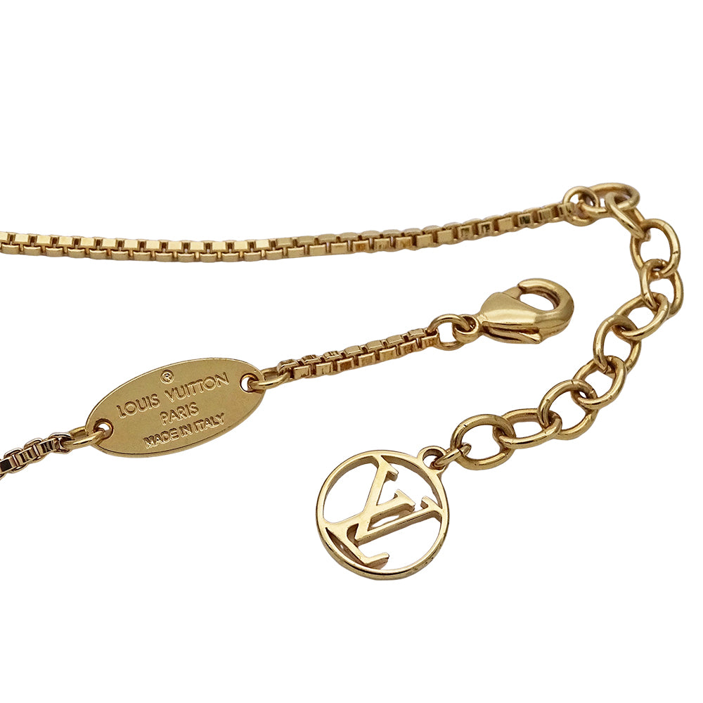 LOUIS VUITTON ルイ・ヴィトン スピーディ・パールブレスレット ブレスレット GP ゴールド レディース M68063 【中古】