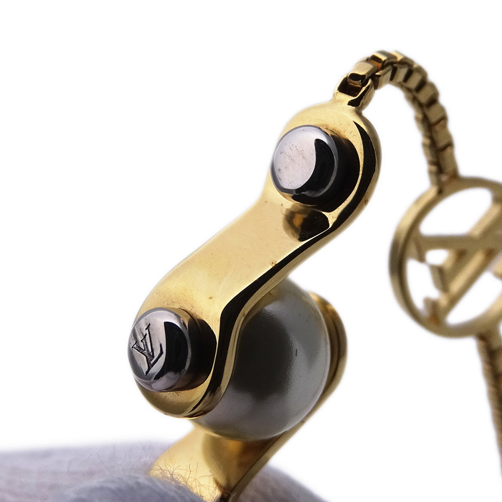 LOUIS VUITTON ルイ・ヴィトン スピーディ・パールブレスレット ブレスレット GP ゴールド レディース M68063 【中古】