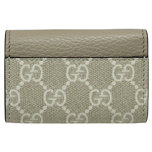 GUCCI グッチ キーケース プリマーモント GGスプリーム ベージュ ホワイト 456118 GGスプリームキャンバス レディース 【中古】