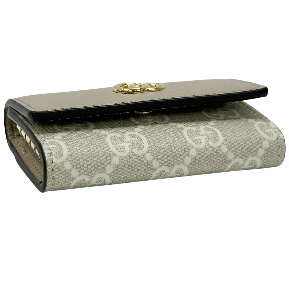 GUCCI グッチ キーケース プリマーモント GGスプリーム ベージュ ホワイト 456118 GGスプリームキャンバス レディース 【中古】