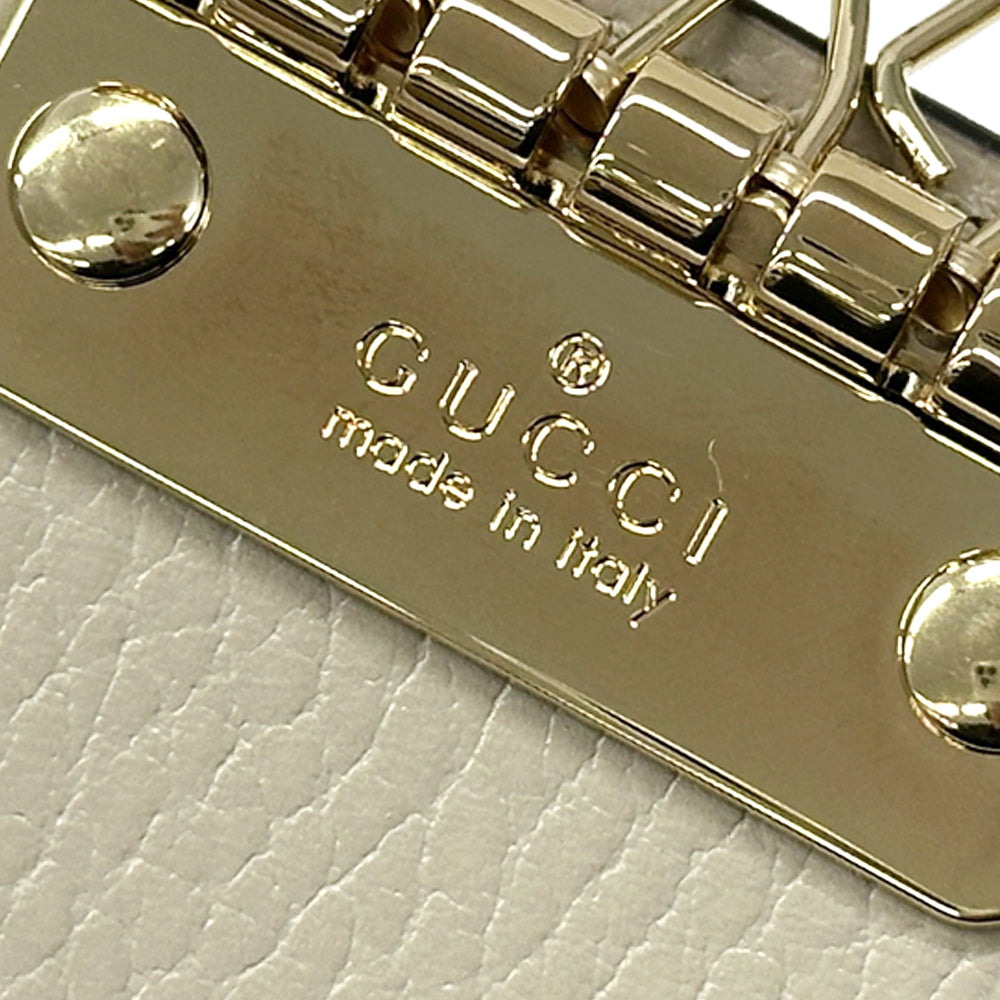 GUCCI グッチ キーケース プリマーモント GGスプリーム ベージュ ホワイト 456118 GGスプリームキャンバス レディース 【中古】
