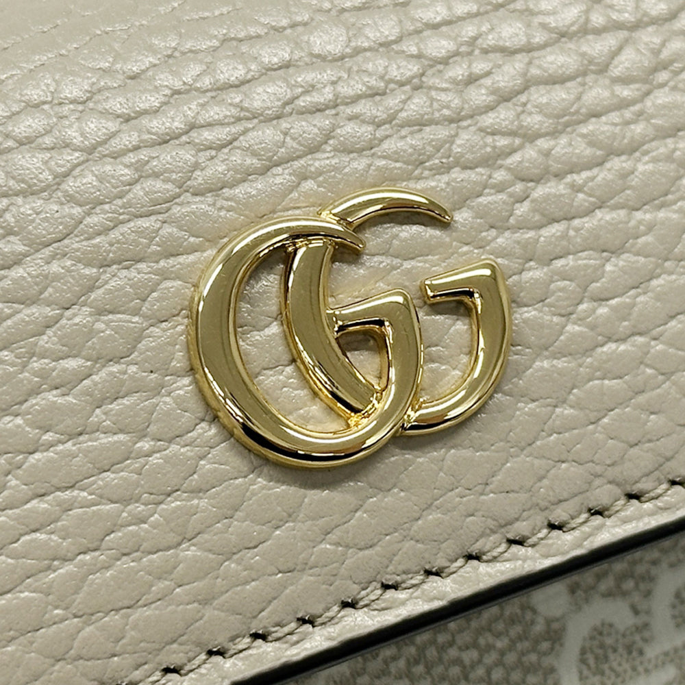 GUCCI グッチ キーケース プリマーモント GGスプリーム ベージュ ホワイト 456118 GGスプリームキャンバス レディース 【中古】