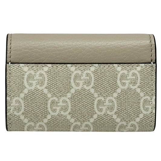 GUCCI グッチ キーケース プリマーモント GGスプリーム ベージュ ホワイト 456118 GGスプリームキャンバス レディース 【中古】
