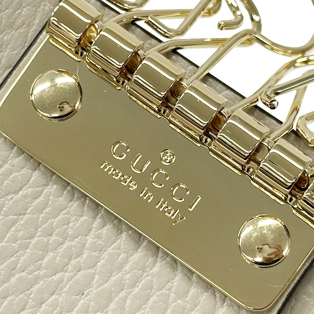 GUCCI グッチ キーケース プリマーモント GGスプリーム ベージュ ホワイト 456118 GGスプリームキャンバス レディース 【中古】