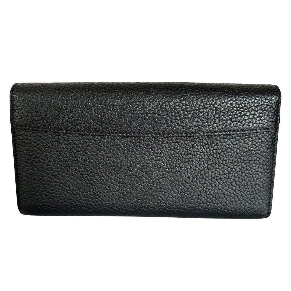 LOUIS VUITTON ルイ・ヴィトン ポルトフォイユ・カプシーヌ 長財布 ノワール ピンク M61248 レザー レディース 【中古】