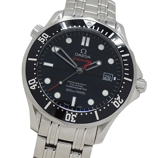 OMEGA オメガ シーマスター 212.30.41.20.01.001 メンズ 腕時計 世界10007本限定 デイト 自動巻き AT ステンレス SS ブラック 磨き済み 【中古】