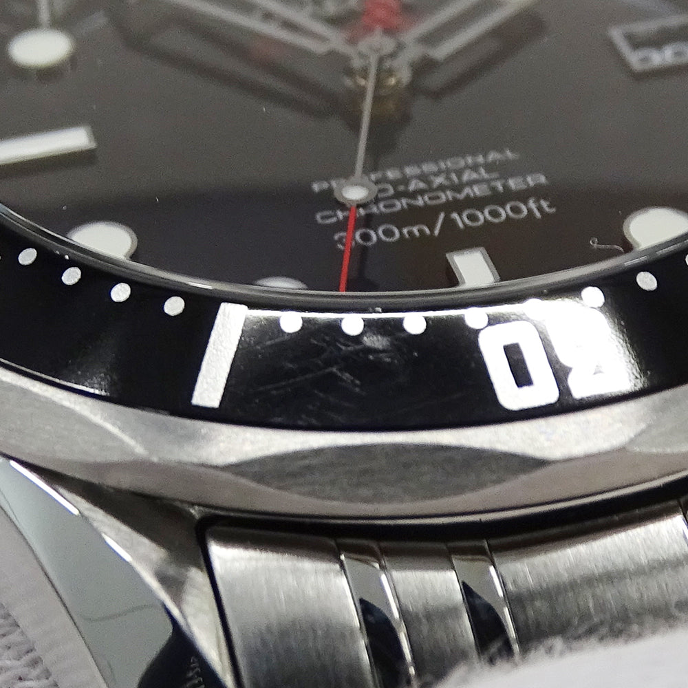 OMEGA オメガ シーマスター 212.30.41.20.01.001 メンズ 腕時計 世界10007本限定 デイト 自動巻き AT ステンレス SS ブラック 磨き済み 【中古】