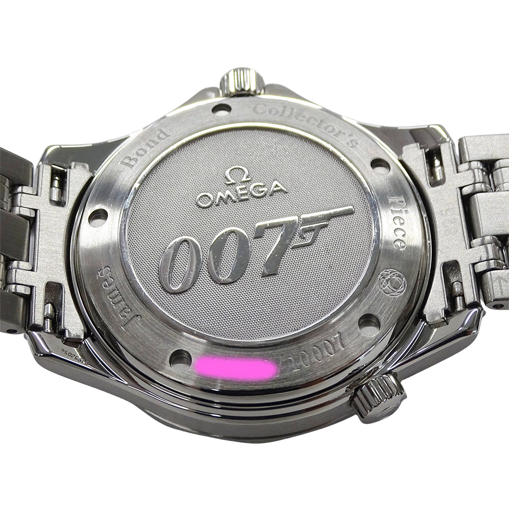 OMEGA オメガ シーマスター 212.30.41.20.01.001 メンズ 腕時計 世界10007本限定 デイト 自動巻き AT ステンレス SS ブラック 磨き済み 【中古】