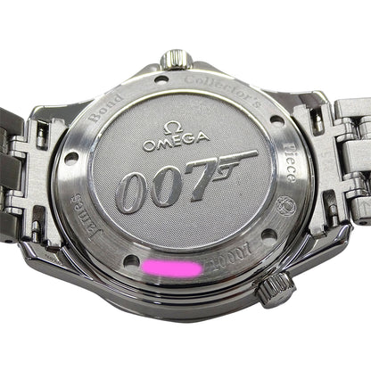 OMEGA オメガ シーマスター 212.30.41.20.01.001 メンズ 腕時計 世界10007本限定 デイト 自動巻き AT ステンレス SS ブラック 磨き済み 【中古】