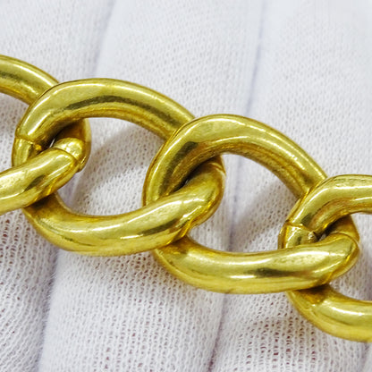 CHANEL シャネル ターンロック ブレスレット GP ゴールド レディース 【中古】