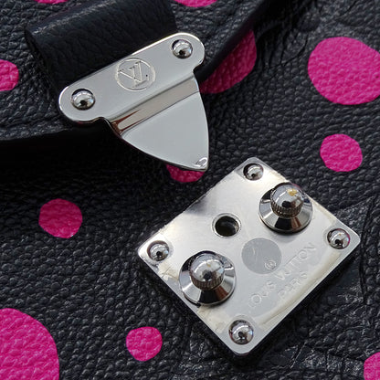 LOUIS VUITTON ルイ・ヴィトン LV×YK ポシェット･メティスMM ショルダーバッグ 草間彌生 ブラック ピンク M46420 モノグラムアンプラント レディース 【中古】
