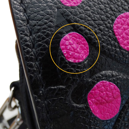 LOUIS VUITTON ルイ・ヴィトン LV×YK ポシェット･メティスMM ショルダーバッグ 草間彌生 ブラック ピンク M46420 モノグラムアンプラント レディース 【中古】