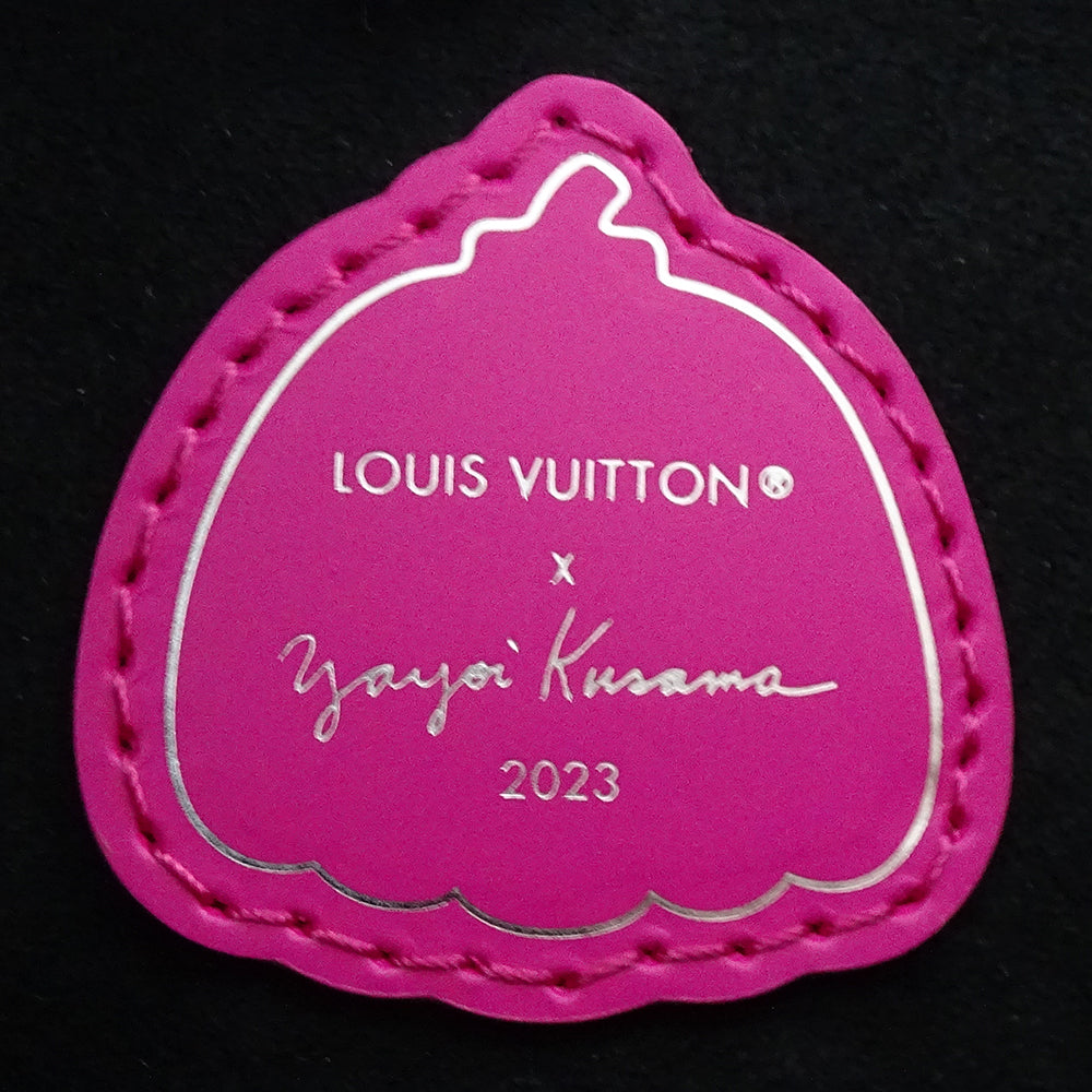 LOUIS VUITTON ルイ・ヴィトン LV×YK ポシェット･メティスMM ショルダーバッグ 草間彌生 ブラック ピンク M46420 モノグラムアンプラント レディース 【中古】