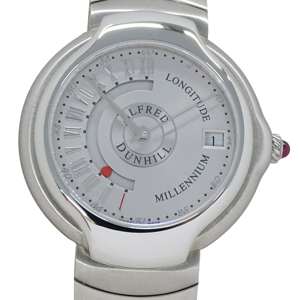Dunhill ダンヒル ミレニアムロンジチュード BB8013 メンズ 腕時計 自動巻き ステンレス 世界1300本限定【中古】