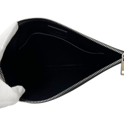 GIVENCHY ジバンシィ クラッチ・セカンドバッグ ブラック レッド PVC メンズ 【中古】