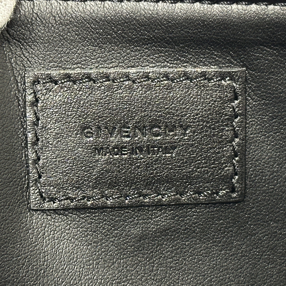 GIVENCHY ジバンシィ クラッチ・セカンドバッグ ブラック レッド PVC メンズ 【中古】