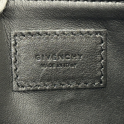 GIVENCHY ジバンシィ クラッチ・セカンドバッグ ブラック レッド PVC メンズ 【中古】