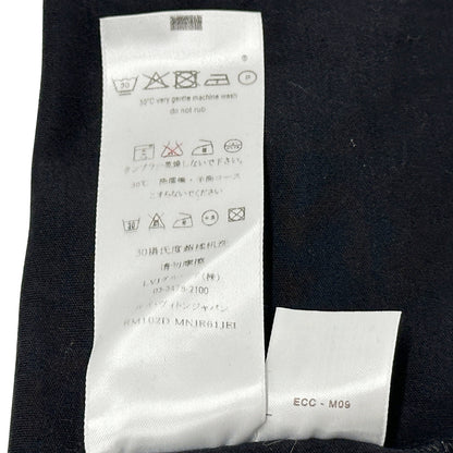 LOUIS VUITTON ルイ・ヴィトン 半袖Ｔシャツ ダミエ ブラック ブラウン コットン メンズ 【中古】