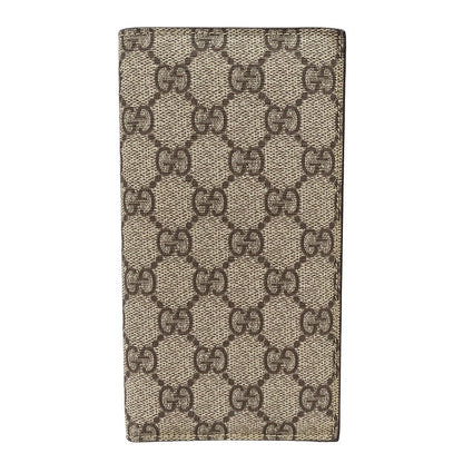 GUCCI グッチ 長財布 GGスプリーム ブラウン 115149 GGスプリームキャンバス メンズ 【中古】