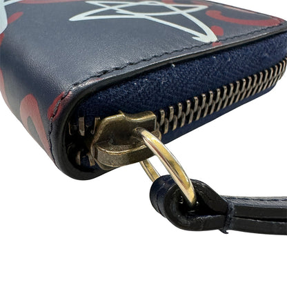 GUCCI グッチ コインケース ゴースト ネイビー 448465 レザー レディース メンズ 【中古】