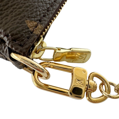 LOUIS VUITTON ルイ・ヴィトン ミニポシェット・アクセソワール ポーチ モノグラム ブラウン M58009 モノグラムキャンバス レディース メンズ 【中古】
