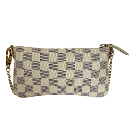 LOUIS VUITTON ルイ・ヴィトン ポシェット ミラMM アクセサリーポーチ ダミエ アズール ダミエアズール N63090 ダミエアズールキャンバス レディース 【中古】