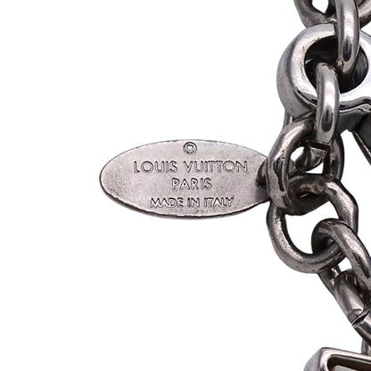 LOUIS VUITTON ルイ・ヴィトン ビジューサック・フルール ドゥ エピ チャーム メタル ホワイト シルバー レディース メンズ M65085 【中古】