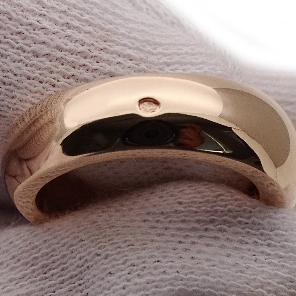 Cartier カルティエ パンテール ミディアム リング 指輪 750PG ピンクゴールド オニキス ツァボライト ガーネット #54 レディース 磨き済み 【中古】