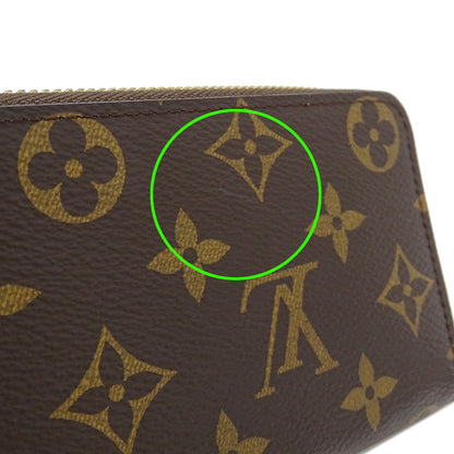 LOUIS VUITTON ルイ・ヴィトン ポルトフォイユ クレマンス 長財布 モノグラム フューシャ M60742 モノグラムキャンバス レディース 【中古】