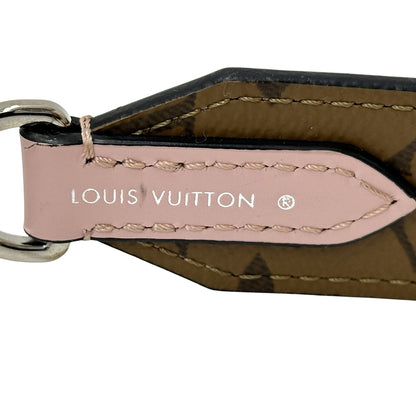 LOUIS VUITTON ルイ・ヴィトン ショルダーストラップ モノグラム リバース ブラウン マルチカラー モノグラムキャンバス レディース 【中古】