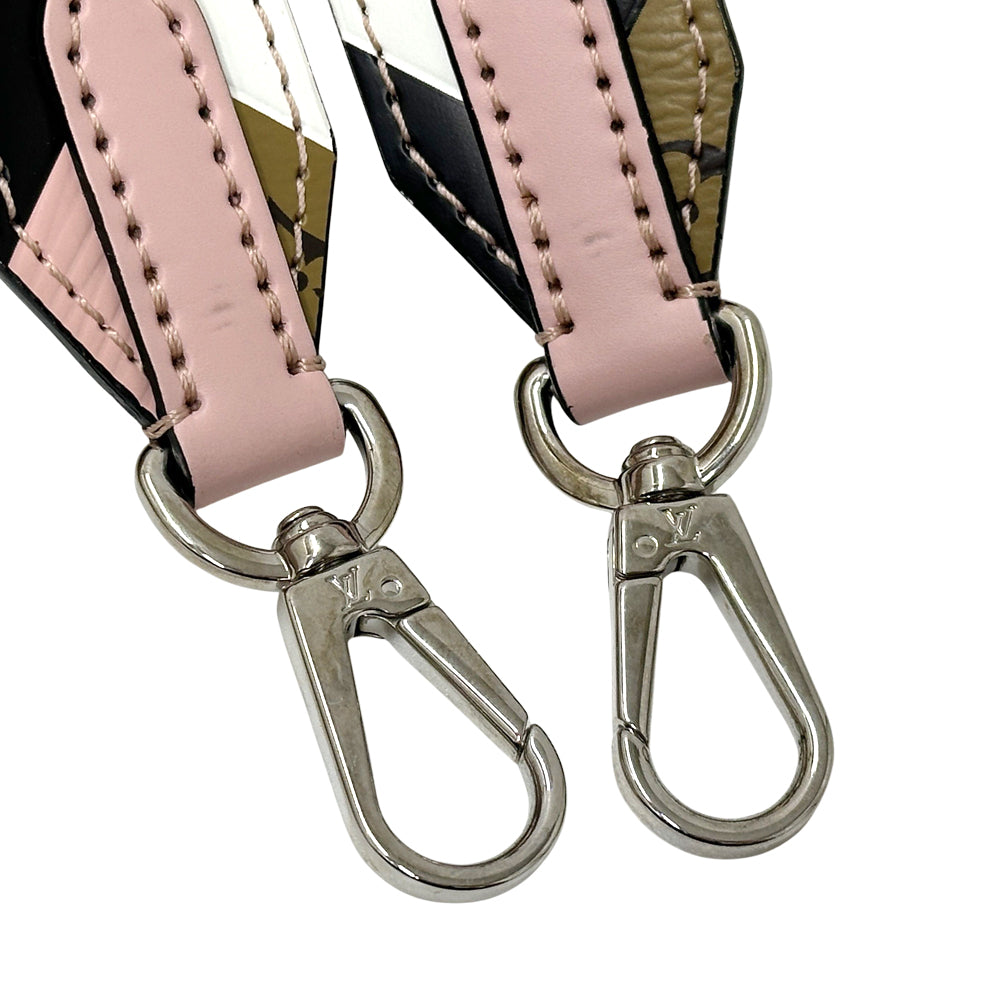 LOUIS VUITTON ルイ・ヴィトン ショルダーストラップ モノグラム リバース ブラウン マルチカラー モノグラムキャンバス レディース 【中古】