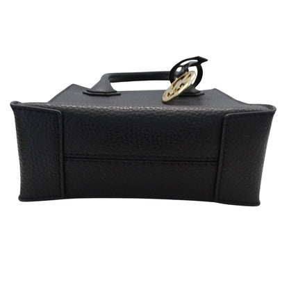 Michael Kors マイケル・コース 2wayバッグ ブラック ゴールド金具 レザー レディース 【中古】