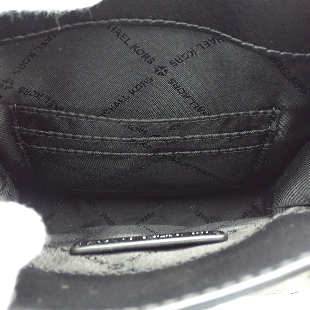 Michael Kors マイケル・コース 2wayバッグ ブラック ゴールド金具 レザー レディース 【中古】