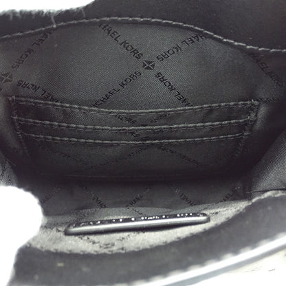 Michael Kors マイケル・コース 2wayバッグ ブラック ゴールド金具 レザー レディース 【中古】