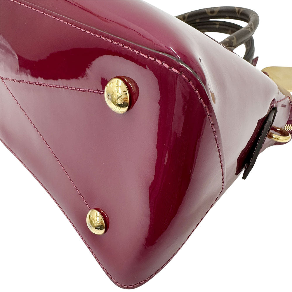 LOUIS VUITTON ルイ・ヴィトン トートミロワール 2wayバッグ ヴェルニ マジェンタ M54640 ヴェルニ レディース 【中古】