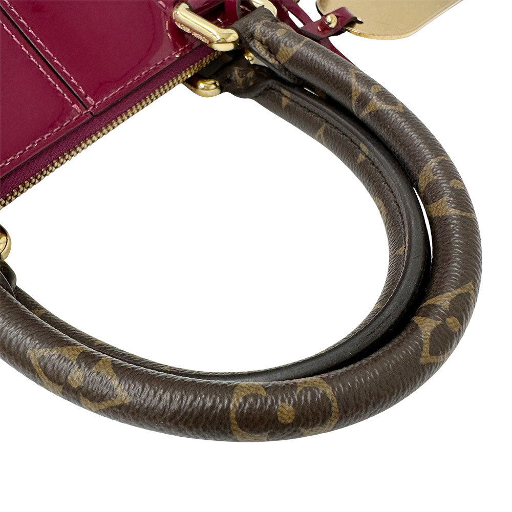 LOUIS VUITTON ルイ・ヴィトン トートミロワール 2wayバッグ ヴェルニ マジェンタ M54640 ヴェルニ レディース 【中古】