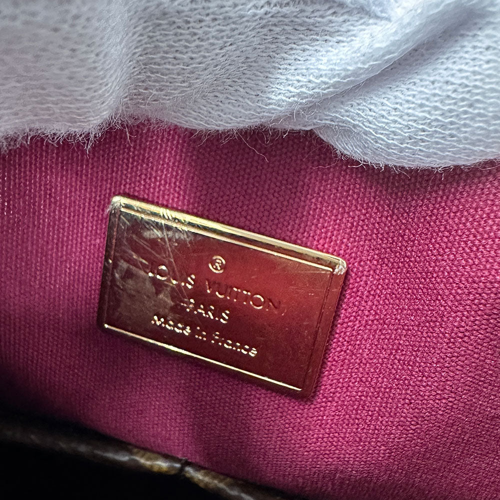 LOUIS VUITTON ルイ・ヴィトン トートミロワール 2wayバッグ ヴェルニ マジェンタ M54640 ヴェルニ レディース 【中古】