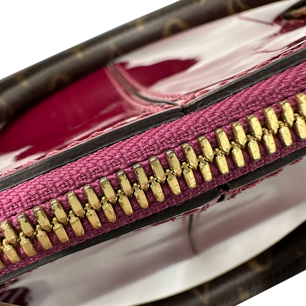 LOUIS VUITTON ルイ・ヴィトン トートミロワール 2wayバッグ ヴェルニ マジェンタ M54640 ヴェルニ レディース 【中古】
