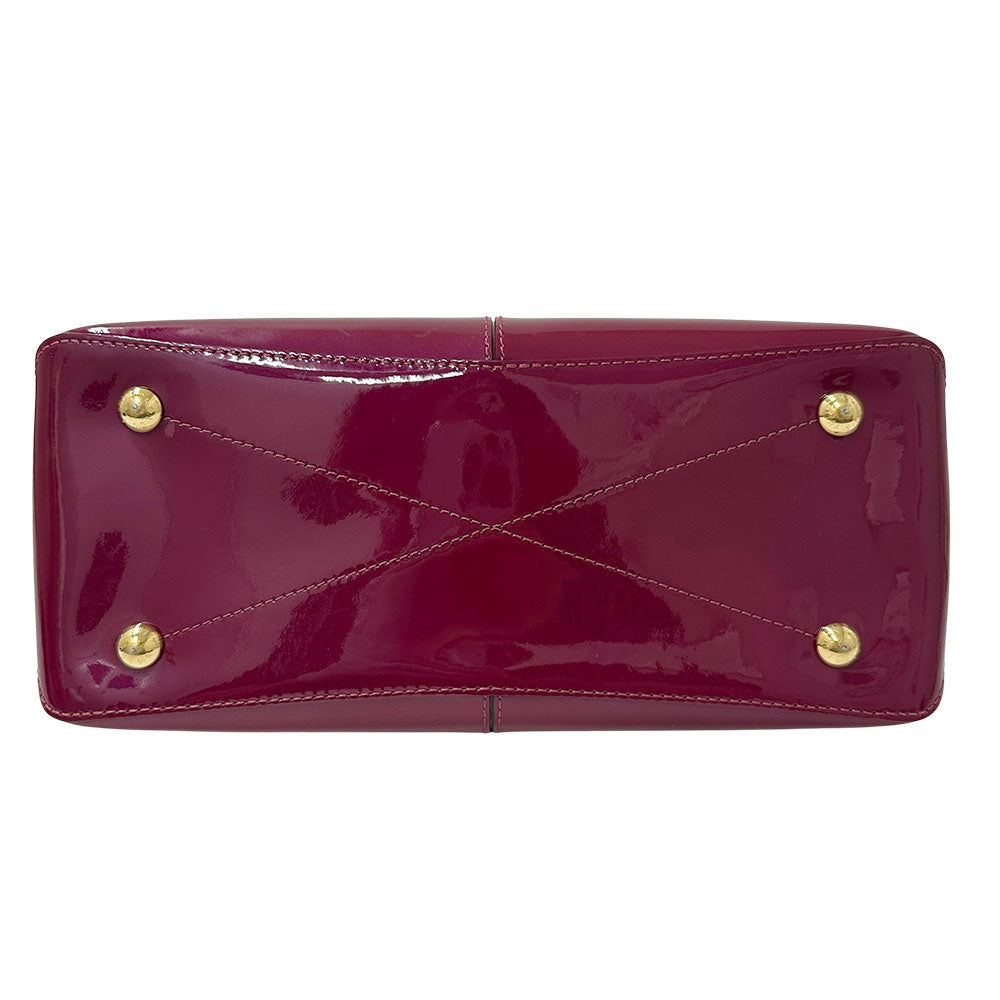 LOUIS VUITTON ルイ・ヴィトン トートミロワール 2wayバッグ ヴェルニ マジェンタ M54640 ヴェルニ レディース 【中古】