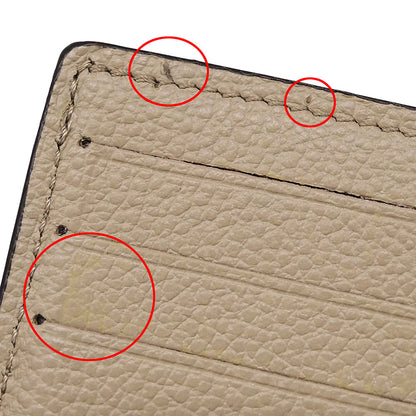 LOUIS VUITTON ルイ・ヴィトン ポルトフォイユ・クレア 二つ折り財布 アンプラント トゥルトレール M80152 モノグラムアンプラント レディース 【中古】